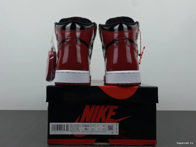 Patent 555088-063 Bred 1 High OG Air Jordan 0605